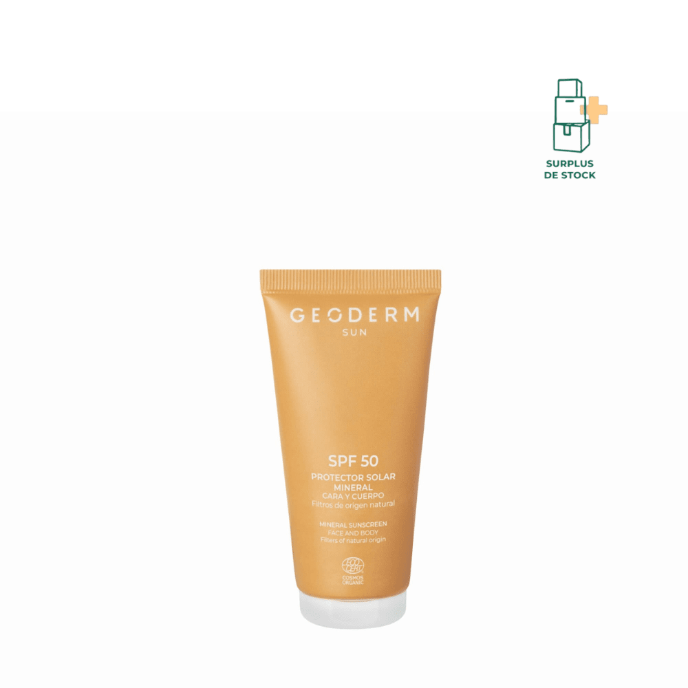 Natural Sunscreen SPF50 (1 acheté = 1 offert) Soin solaire GEODERM 2 x 50 ml (1 acheté = 1 offert)